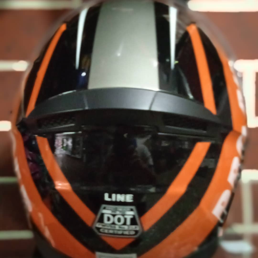 Casco integral prorider vista trasera