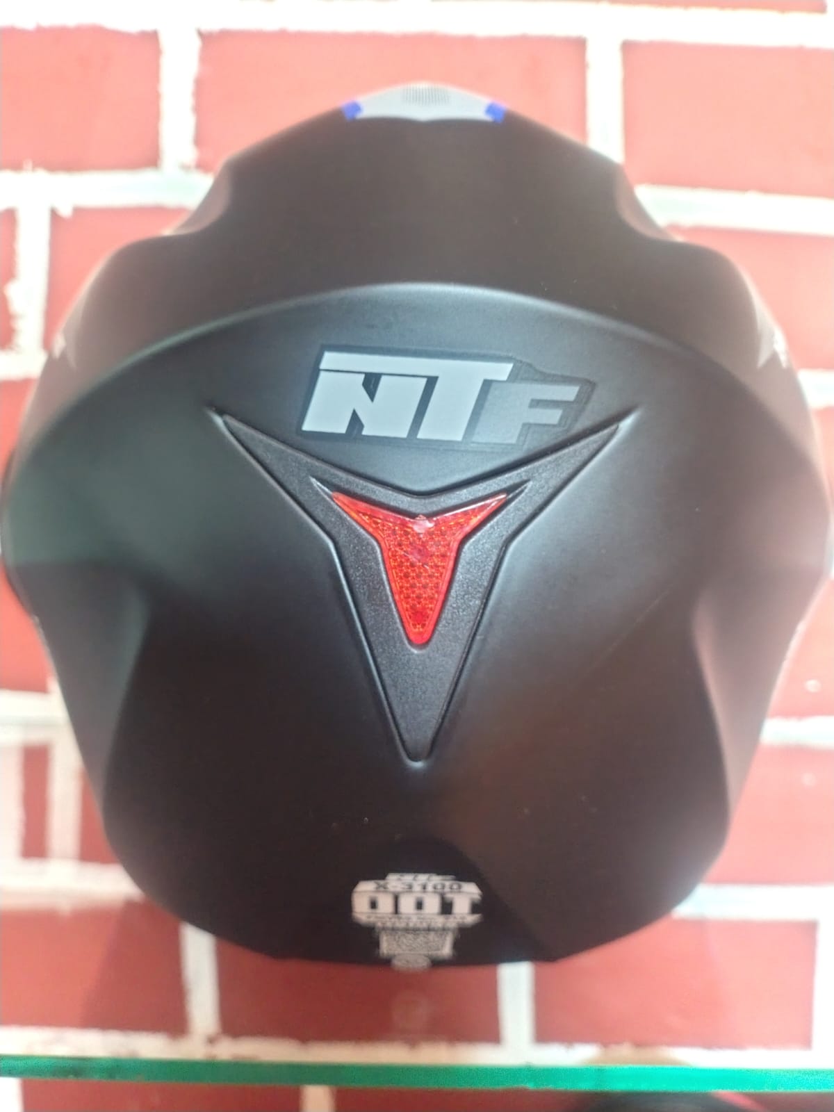 Casco Abatible NTF vista delantera