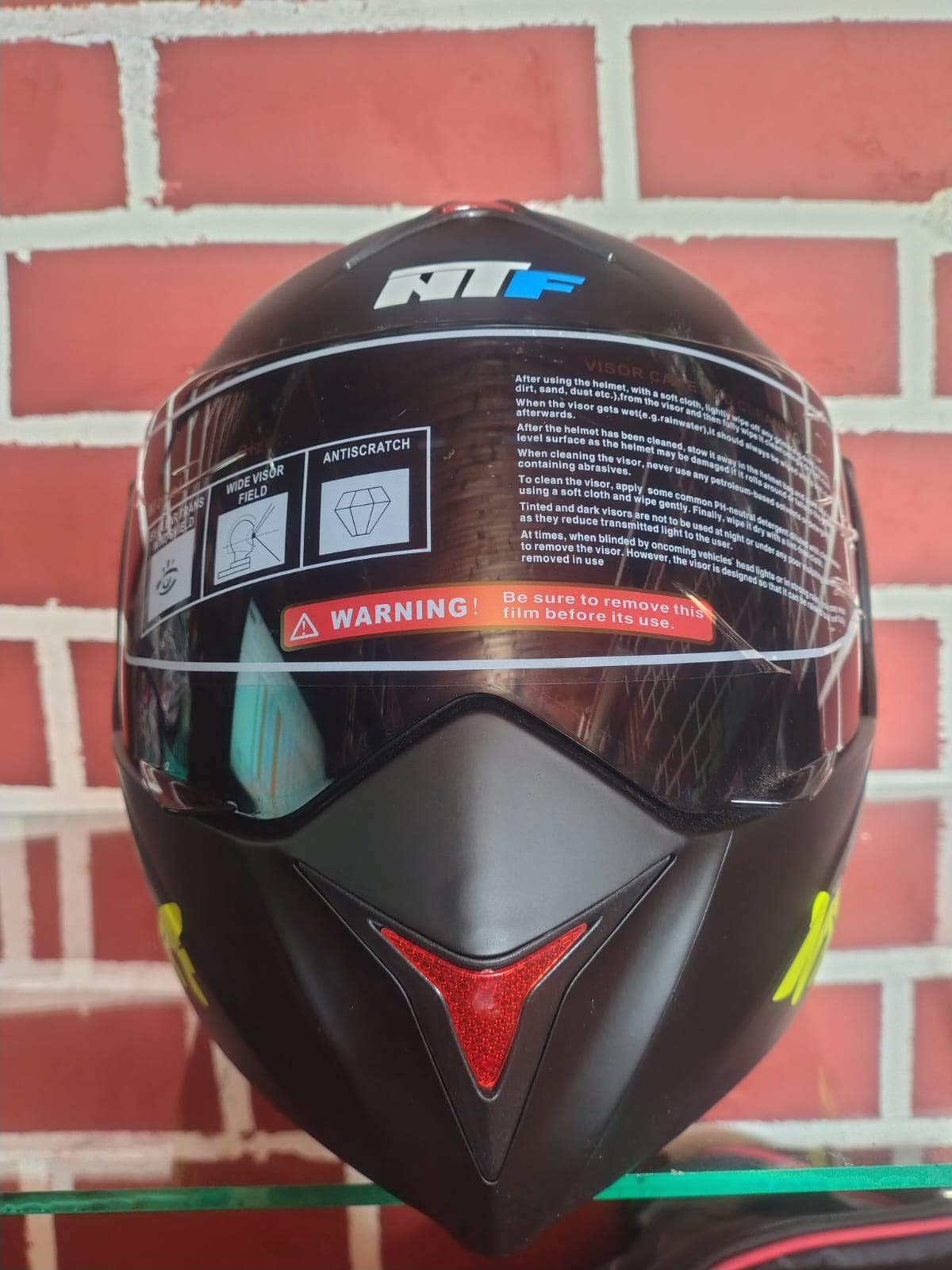 Casco Abatible NTF vista delantera