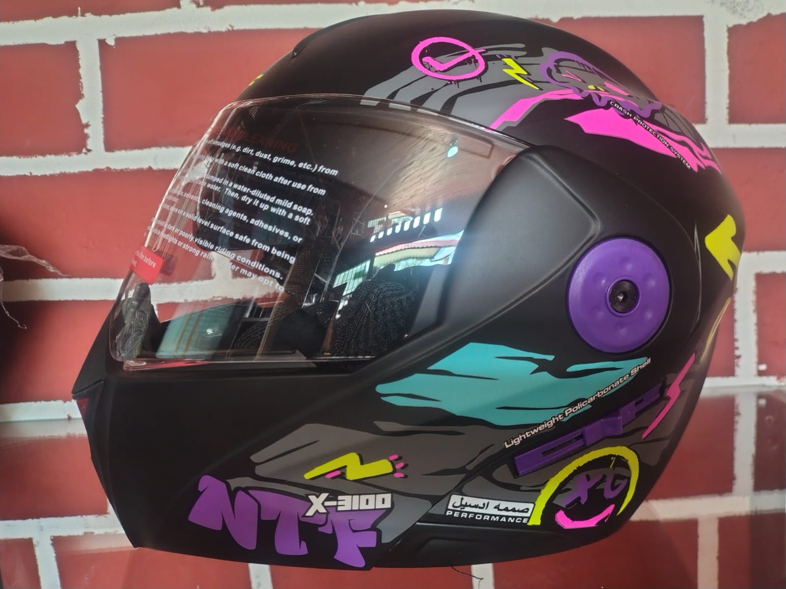 Casco Abatible NTF