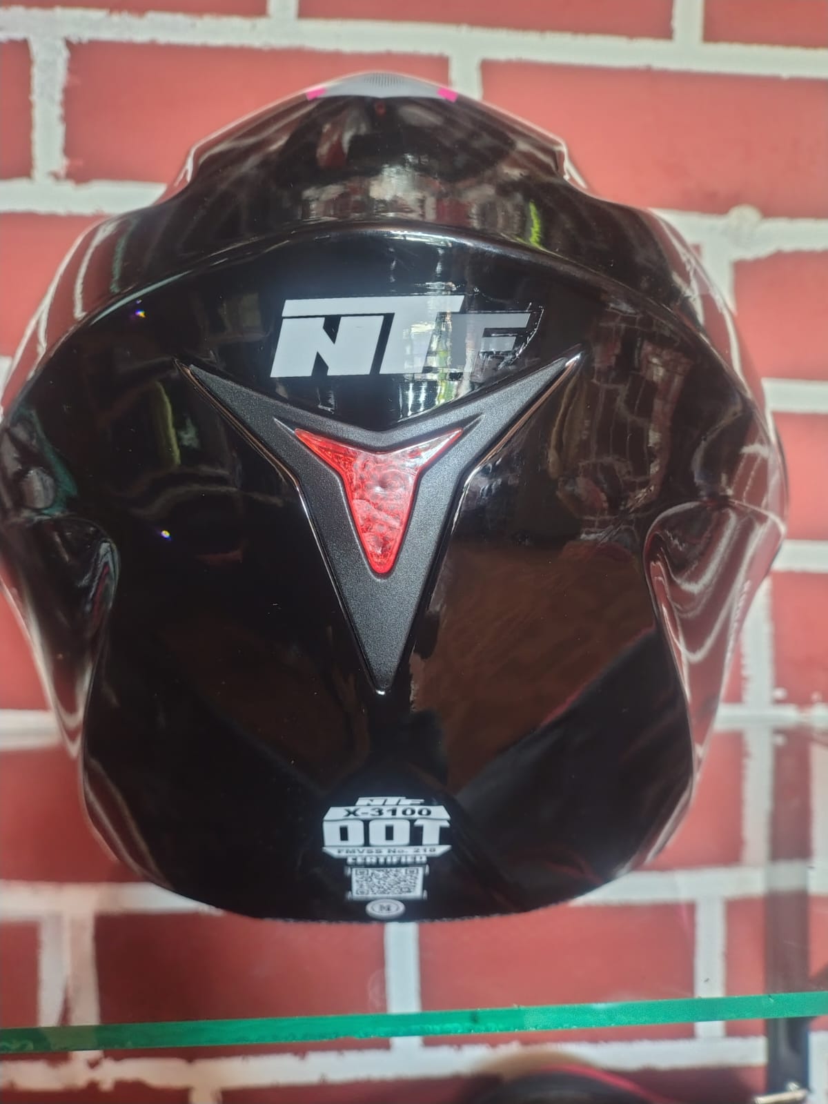 Casco Abatible NTF vista delantera