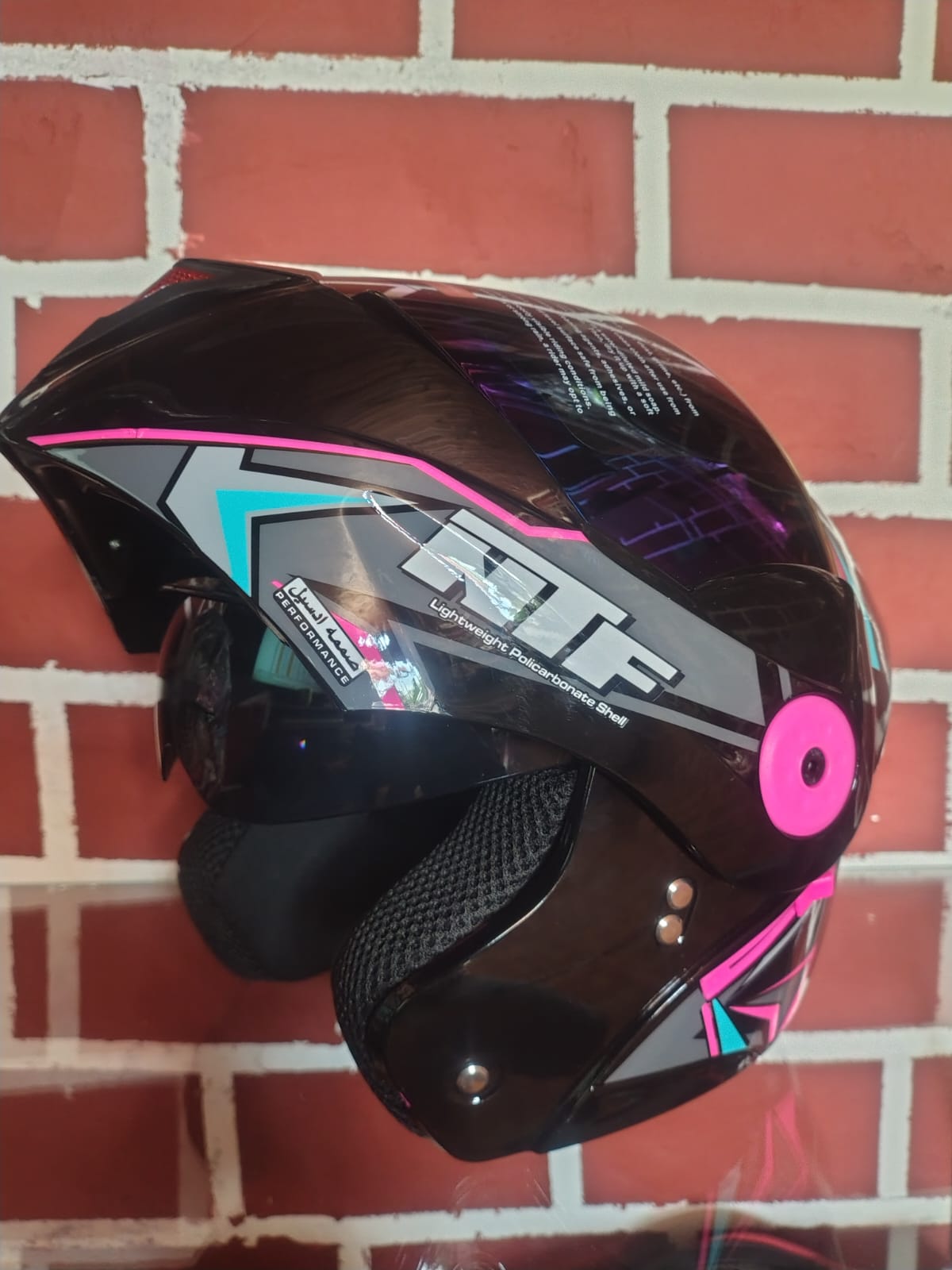 Casco Abatible NTF vista delantera
