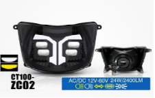 Farola Led BoxerCT vista trasera
