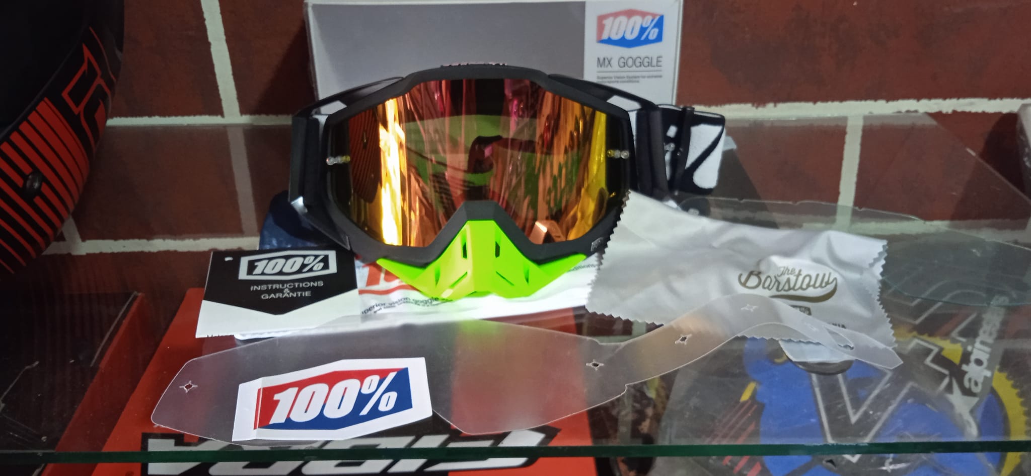 Gafas Cross 100% RaceCraft doble lente