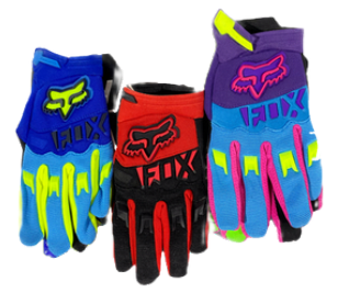 Guantes fox vista delantera