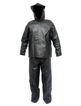 Impermeable vulcanizado vista trasera