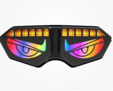 Stop Led Nkd vista trasera
